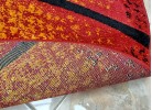 Тъкан килим MAGNOLIA 140 red/orange КРЪГ